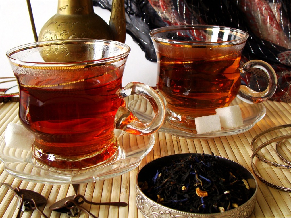 Tea photo wallpaper (2) #12 - 1024x768