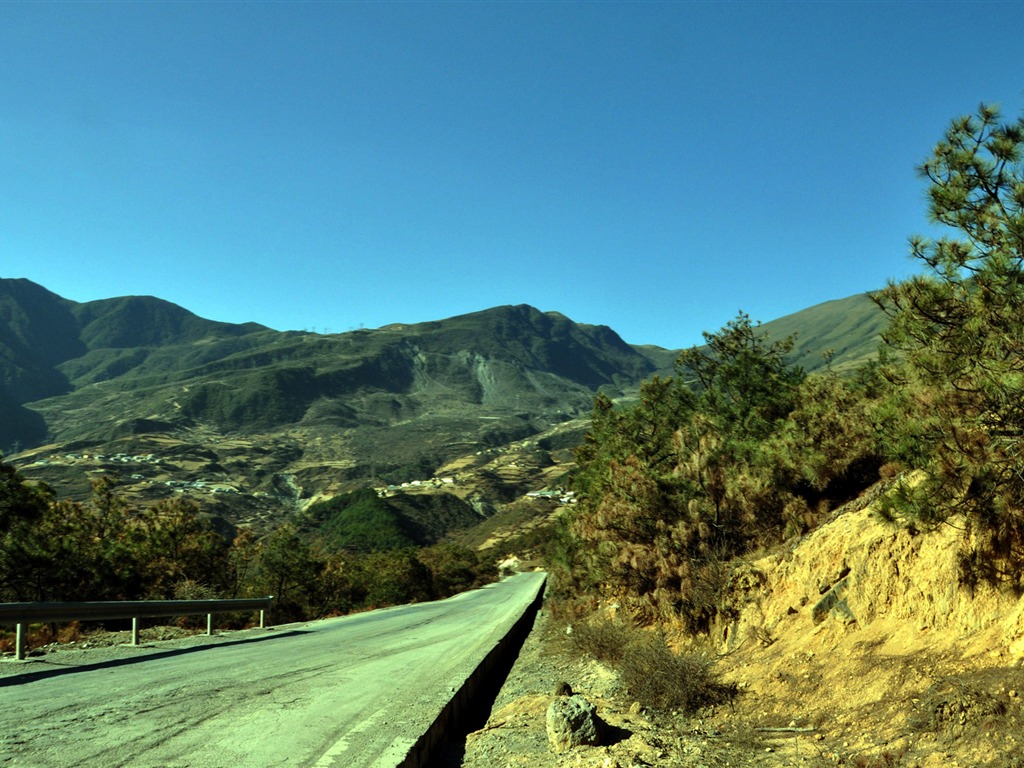 Daliangshan paisaje (2) (antiguo funciona Hong OK) #13 - 1024x768