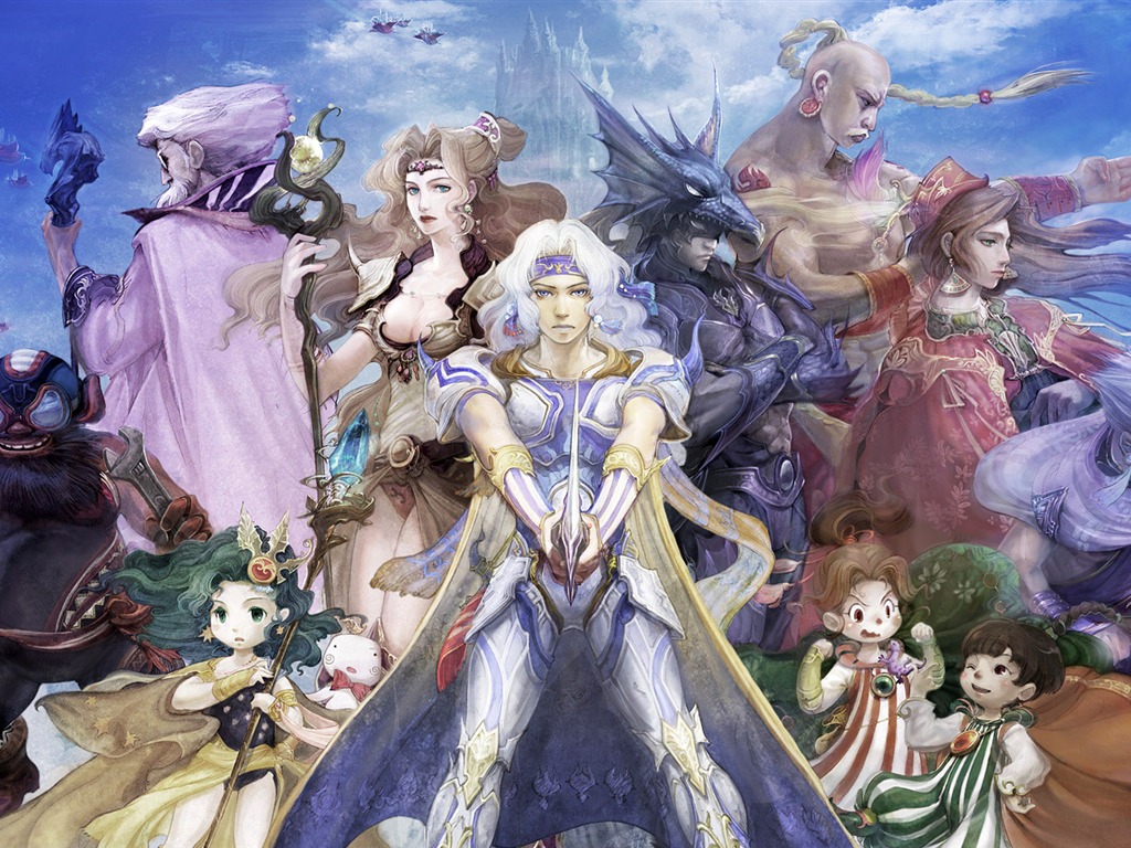 Final Fantasy wallpaper album (3) #18 - 1024x768