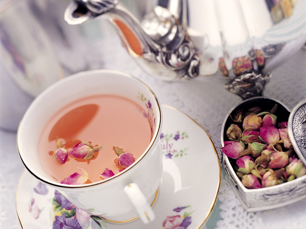 Tea wallpaper (1) #3 - 1024x768