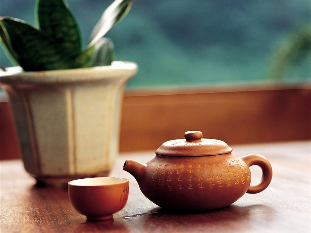茶藝 壁紙(一) #18 - 1024x768