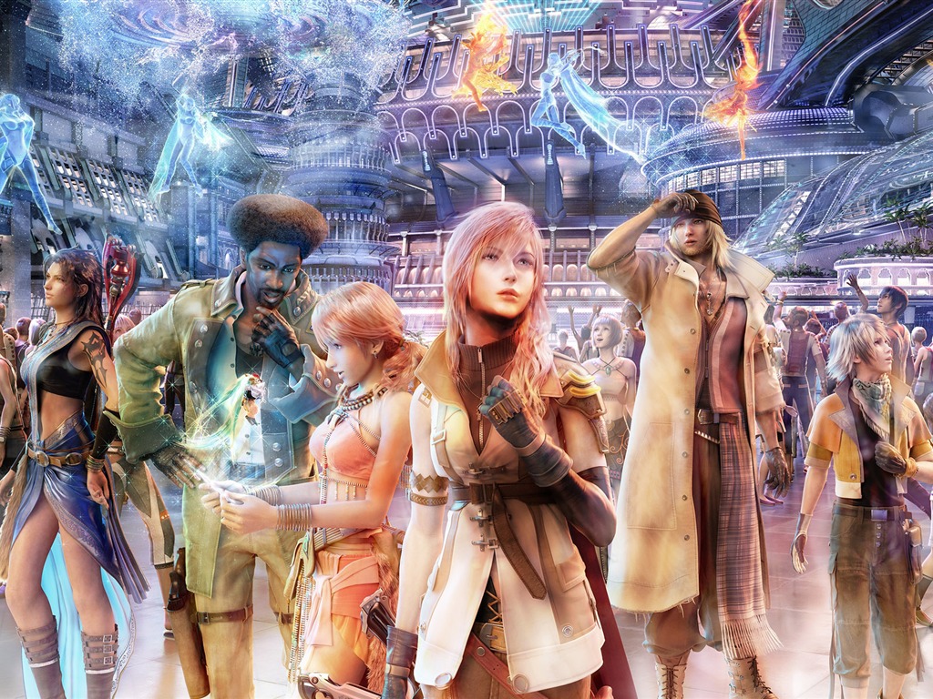 Final Fantasy wallpaper album (4) #1 - 1024x768