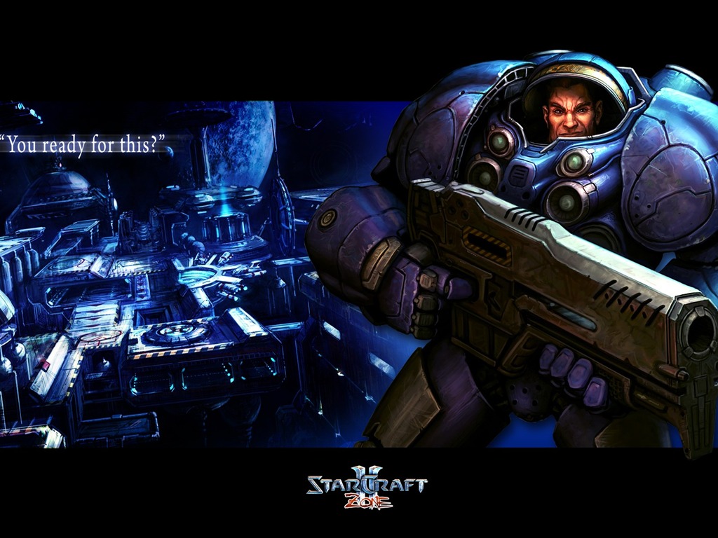 StarCraft 2 星際爭霸 2 高清壁紙 #1 - 1024x768