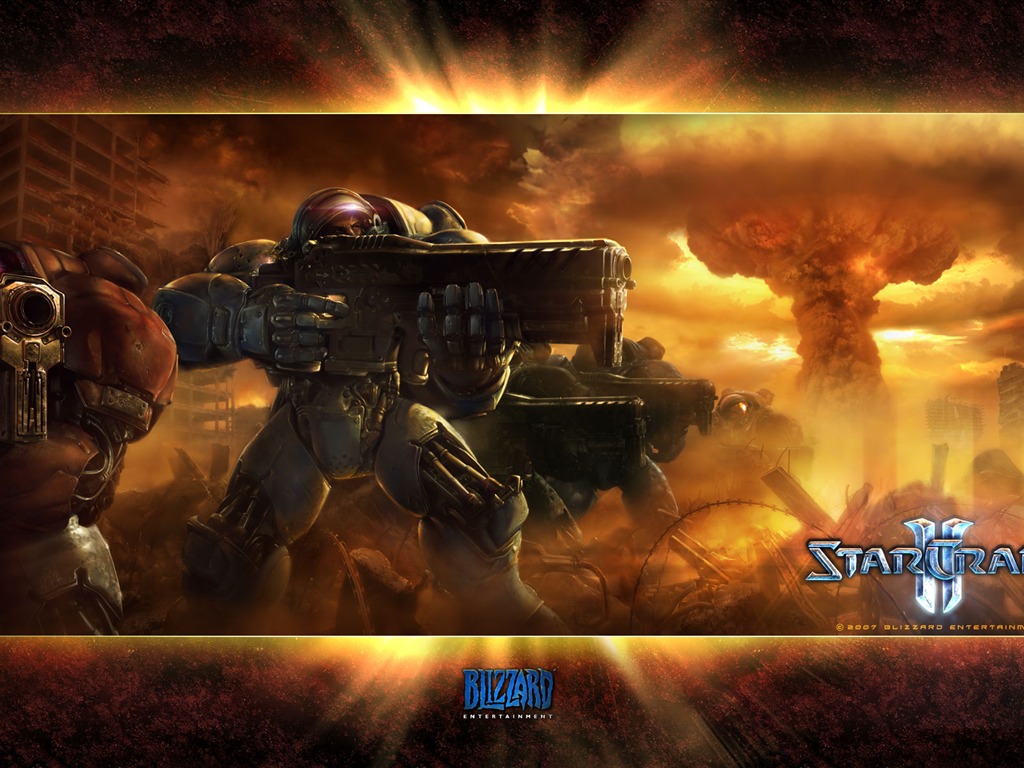 StarCraft 2 星際爭霸 2 高清壁紙 #6 - 1024x768
