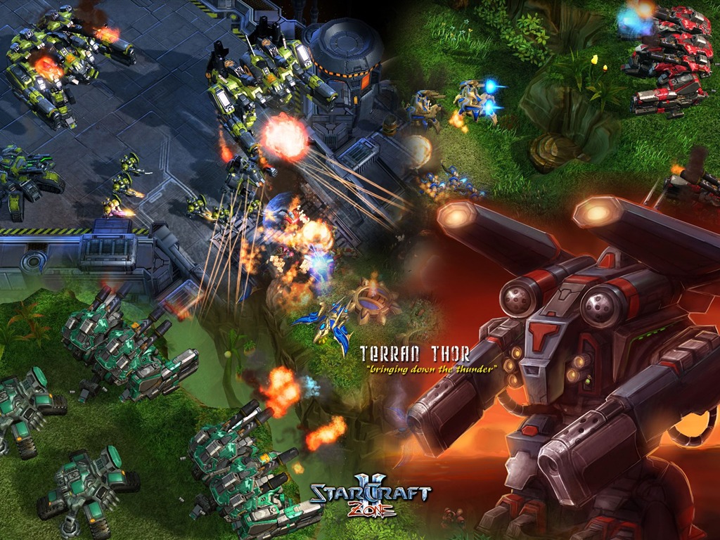StarCraft 2 星際爭霸 2 高清壁紙 #17 - 1024x768