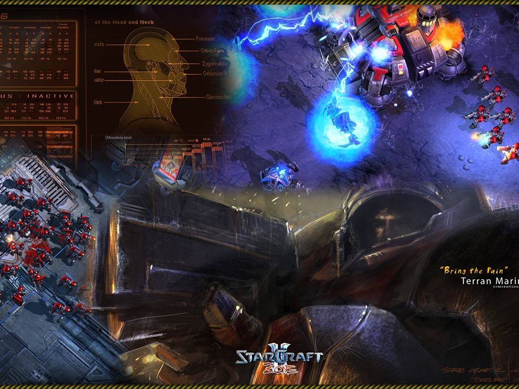 StarCraft 2 HD papel tapiz #27 - 1024x768