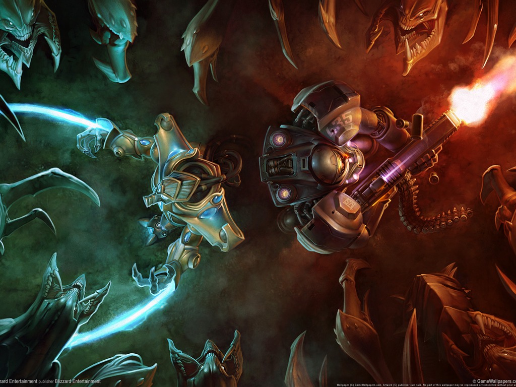 StarCraft 2 HD papel tapiz #33 - 1024x768