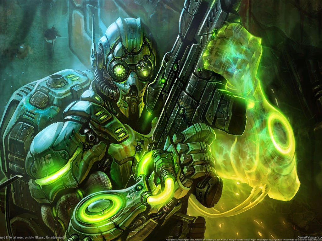 StarCraft 2 HD papel tapiz #36 - 1024x768