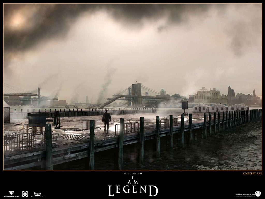 I Am Legend HD обои #26 - 1024x768