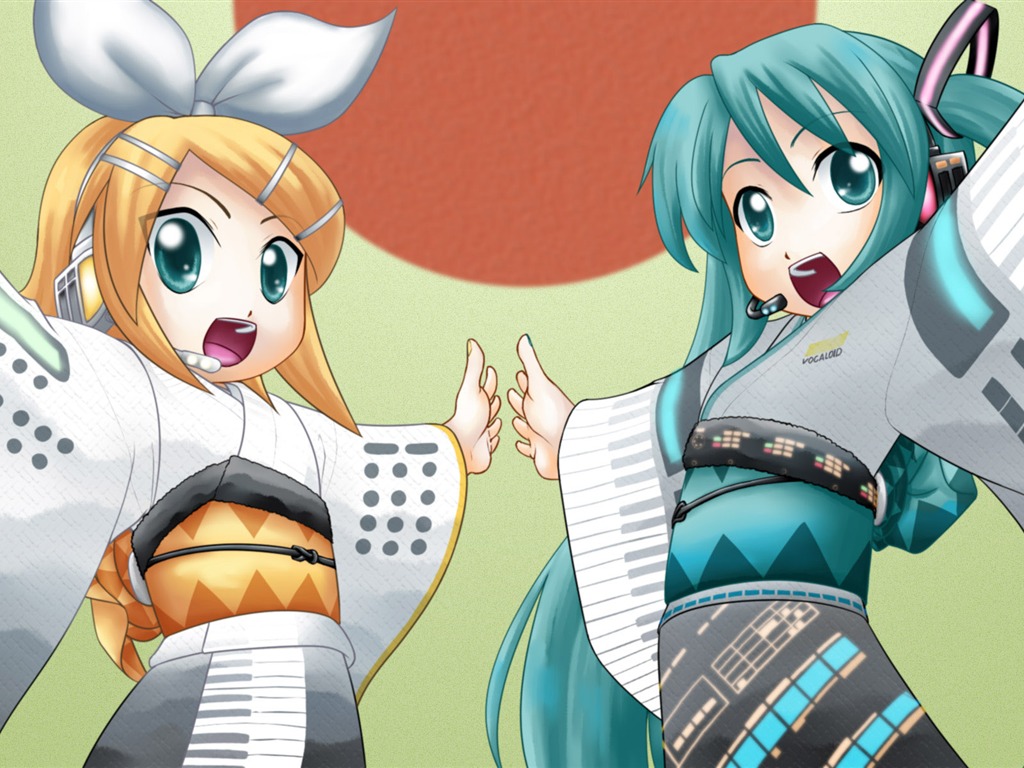 初音未來系列 壁紙(一) #3 - 1024x768