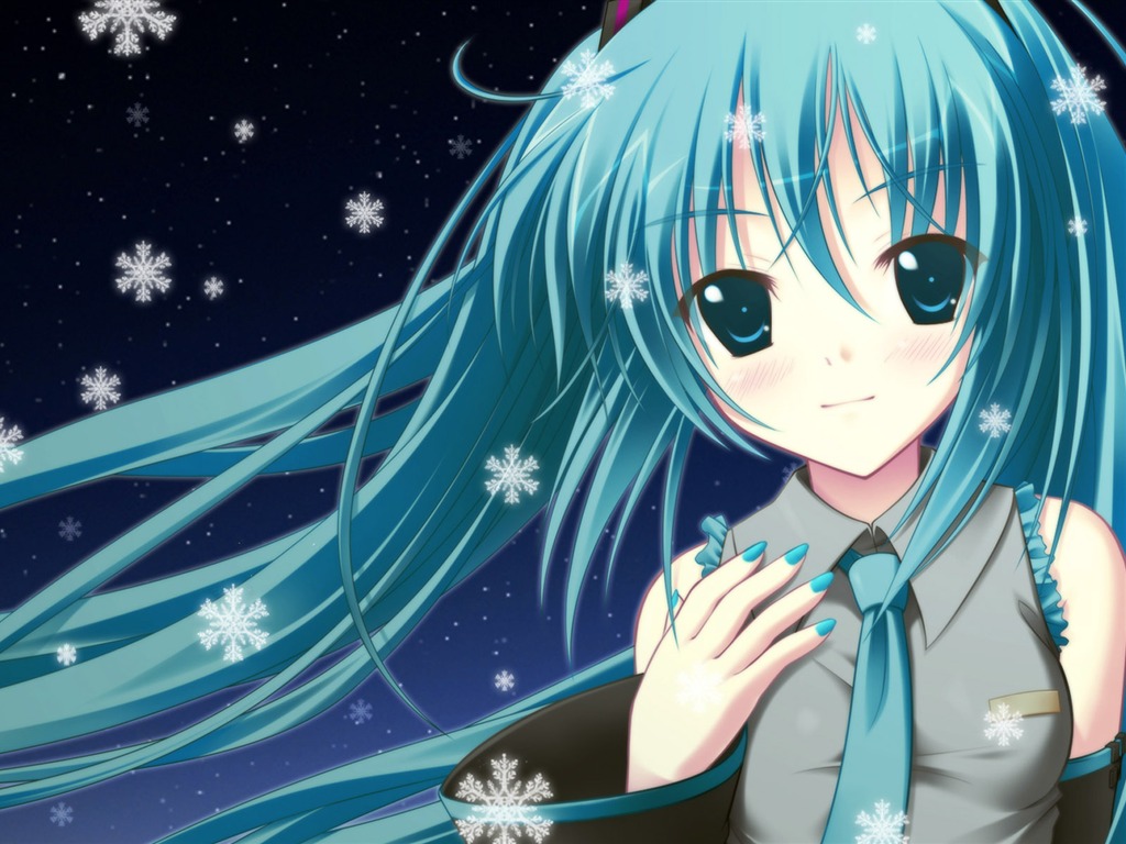 Hatsune nächste Serie Wallpaper (2) #1 - 1024x768