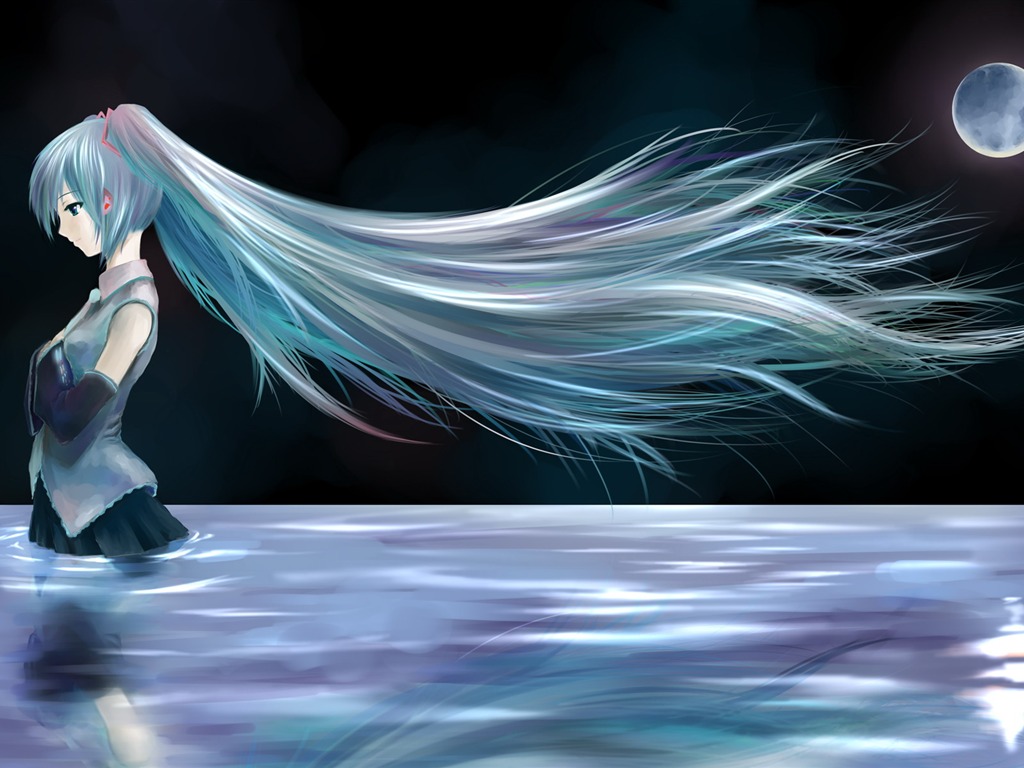 Hatsune nächste Serie Wallpaper (2) #5 - 1024x768