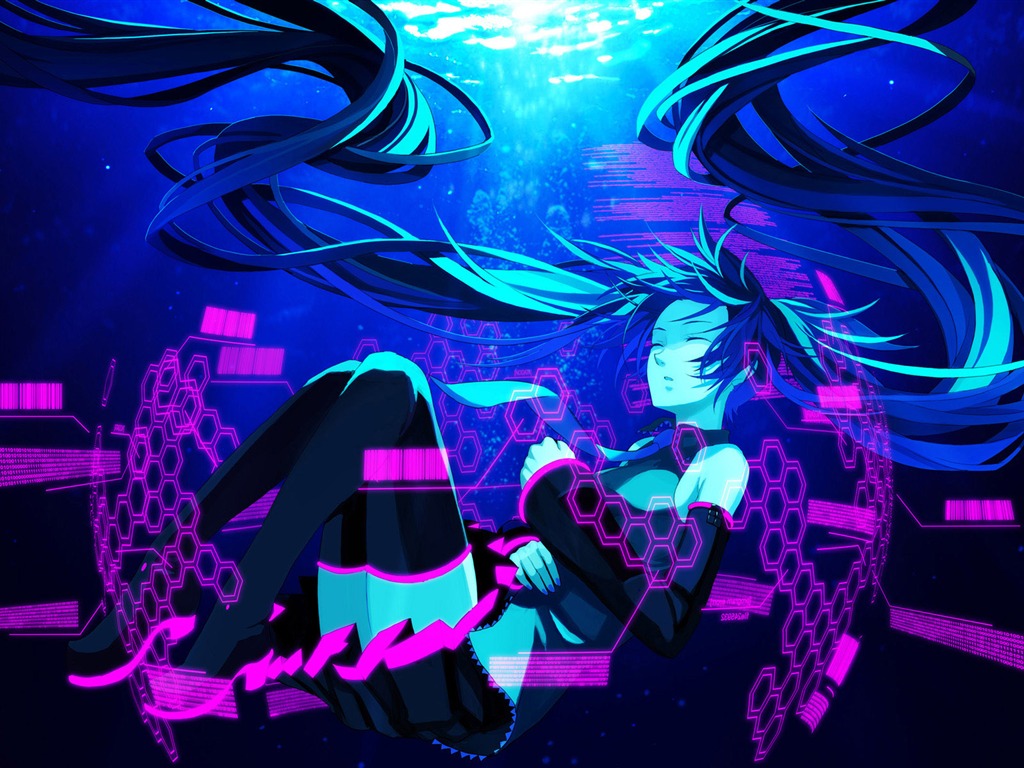 Hatsune nächste Serie Wallpaper (2) #14 - 1024x768