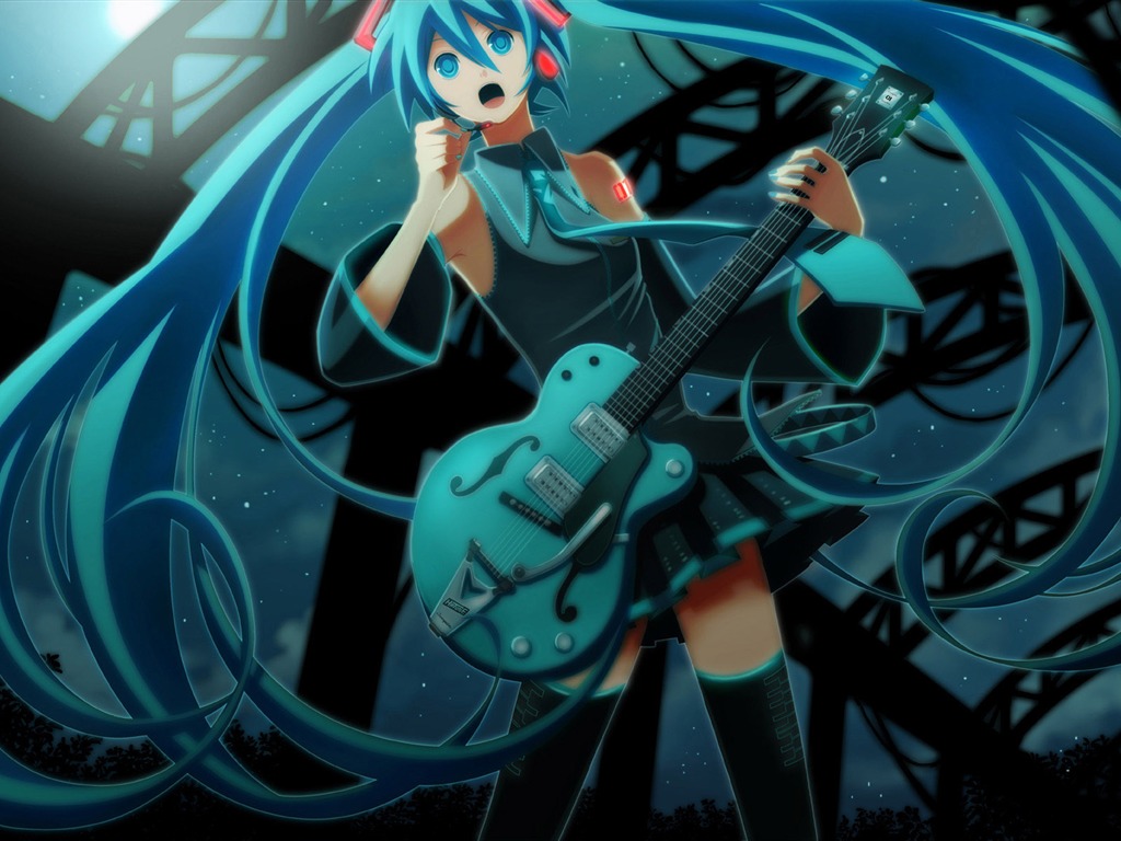 Hatsune nächste Serie Wallpaper (2) #17 - 1024x768