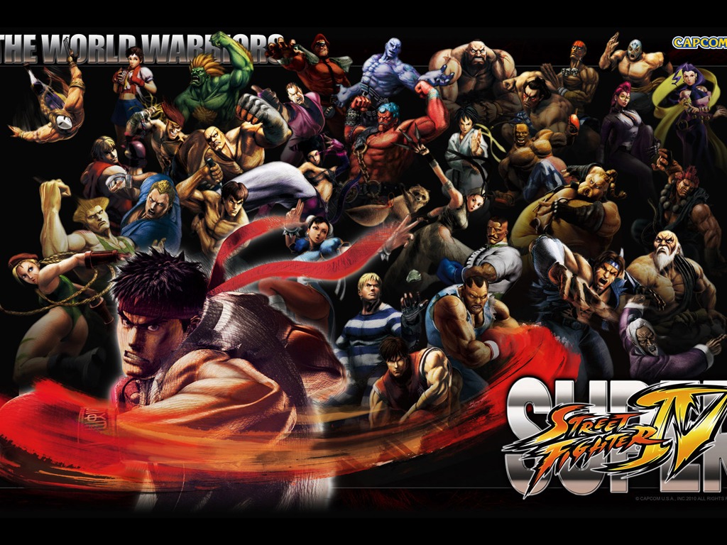 Super Street Fighter 4 HD Wallpapers #2 - 1024x768