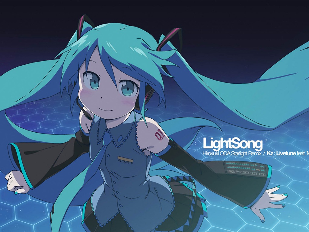 初音未來系列 壁紙(三) #7 - 1024x768