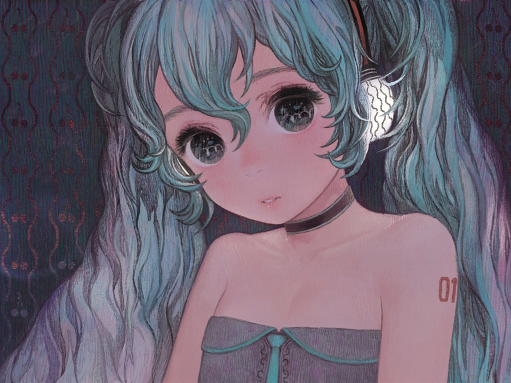 Hatsune další sérii tapety (4) #6 - 1024x768