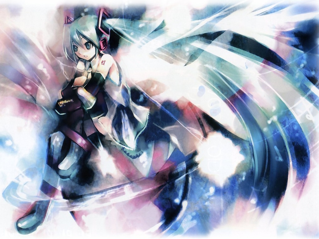 Hatsune next series wallpaper (4) #17 - 1024x768