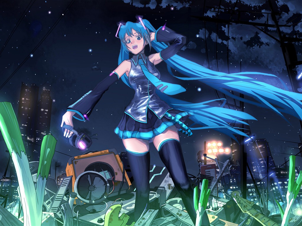 初音未来系列 壁纸(四)19 - 1024x768