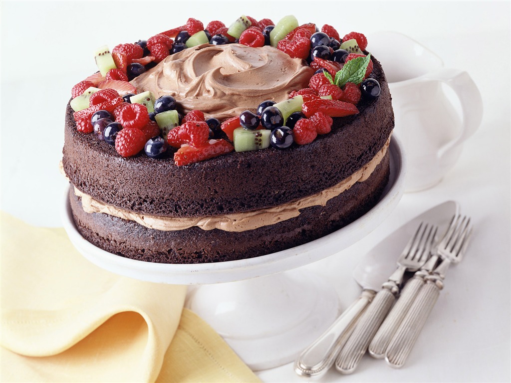 Deliciosos postres fondo de pantalla (6) #17 - 1024x768