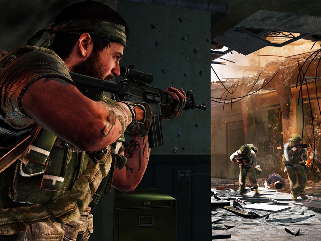 Call of Duty: Black Ops HD tapetu #4 - 1024x768