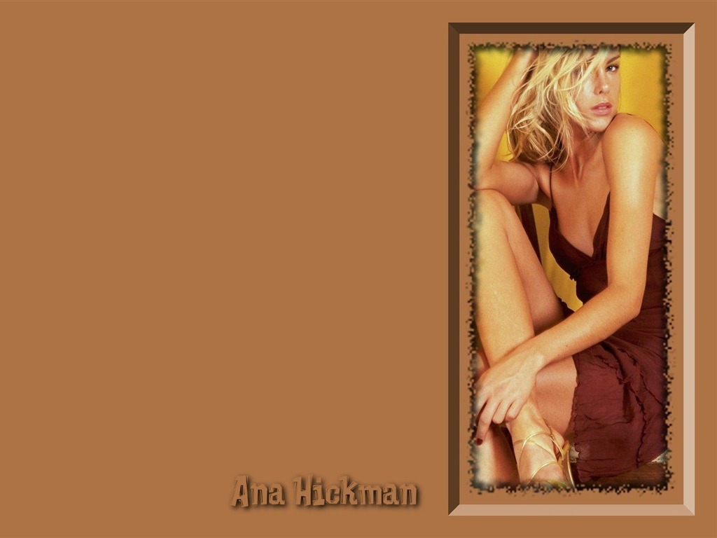 Ana Hickman 安娜·希克曼 美女壁紙 #3 - 1024x768