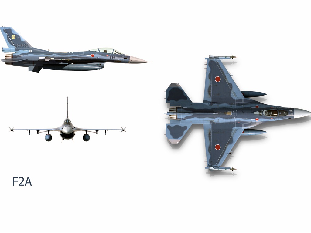 軍用飛機 CG壁紙 #15 - 1024x768