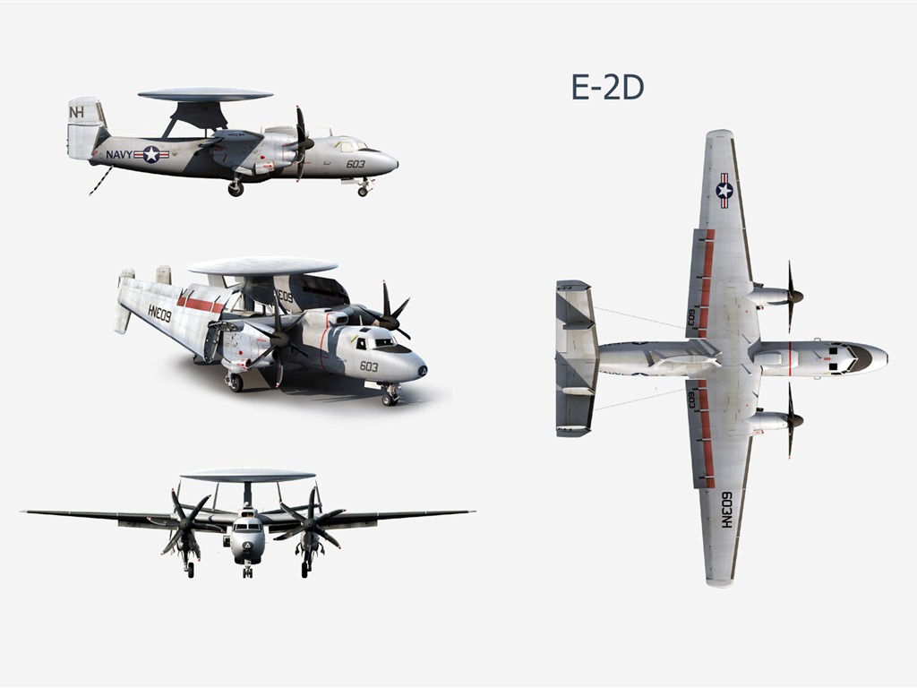 軍用飛機 CG壁紙 #20 - 1024x768