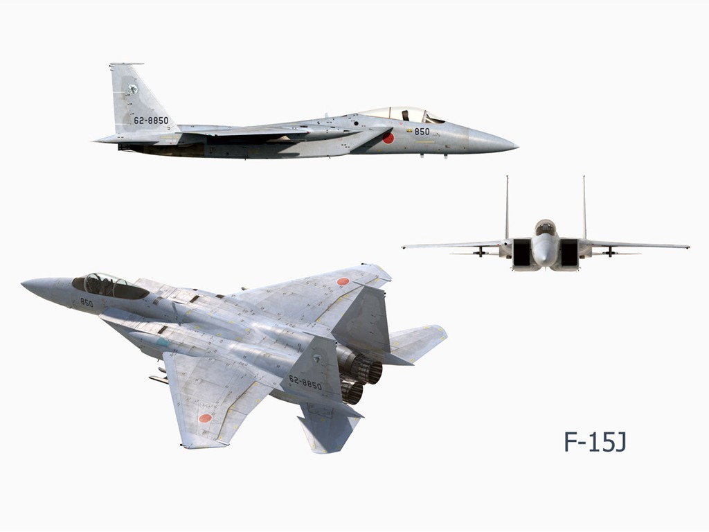 軍用飛機 CG壁紙 #22 - 1024x768