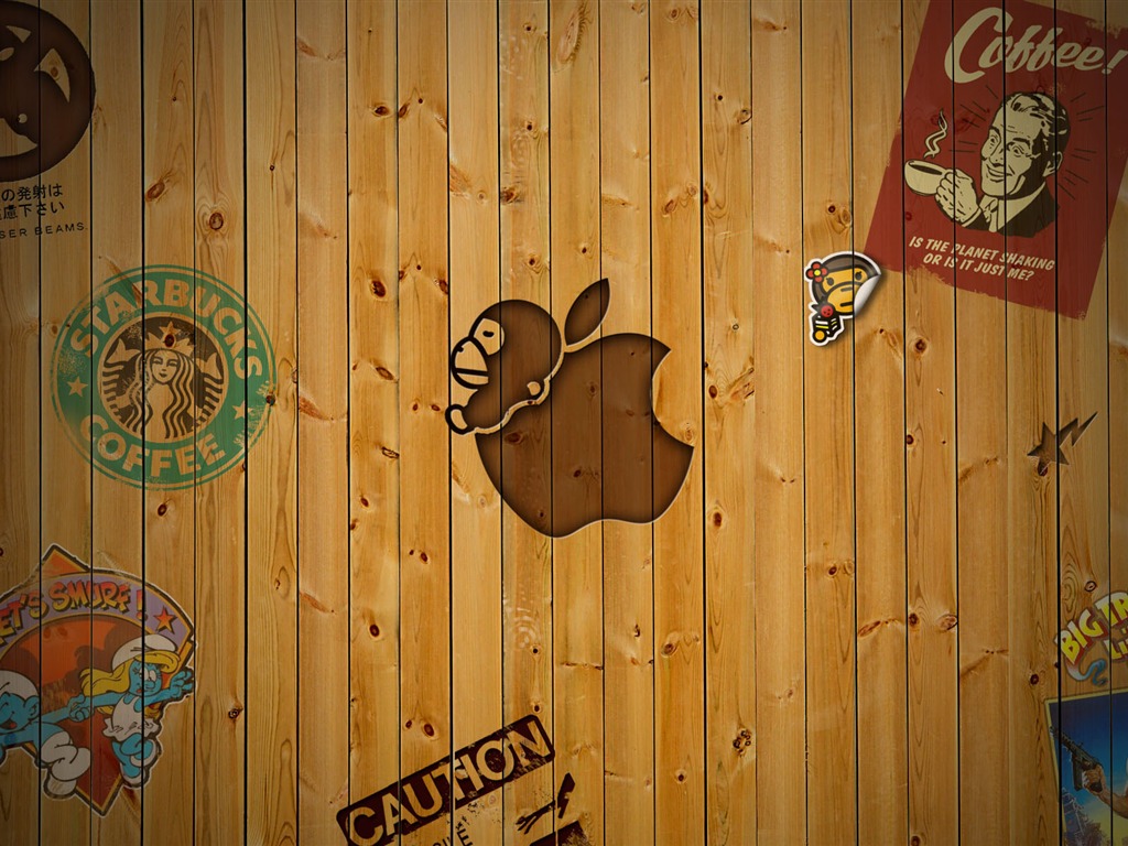 album Apple wallpaper thème (22) #11 - 1024x768