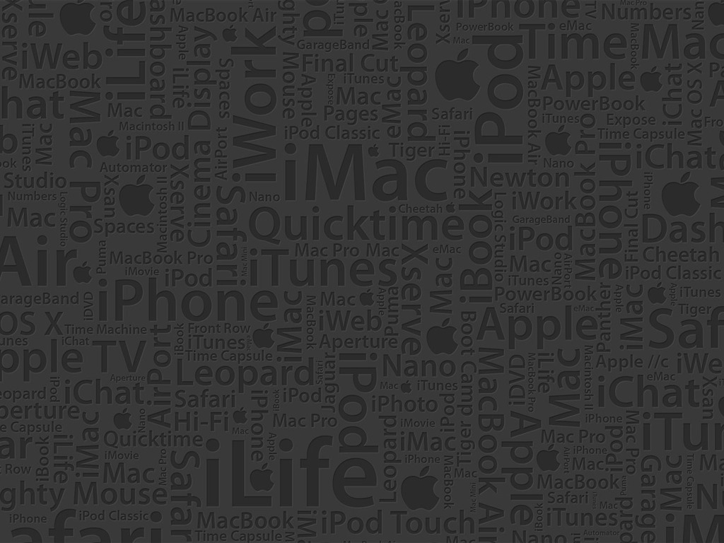 Apple Thema Tapete Album (22) #16 - 1024x768