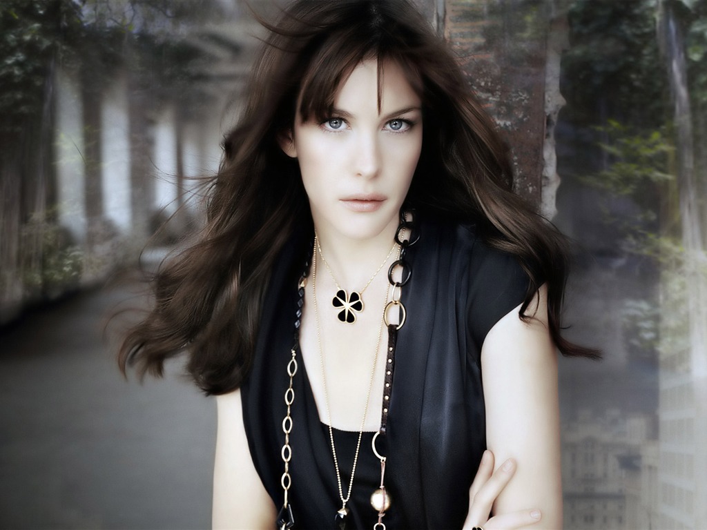 Liv Tyler schöne Tapete #1 - 1024x768