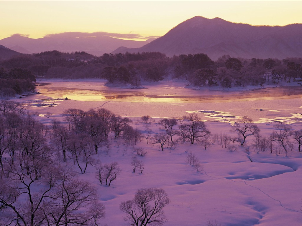 寬屏雪景 壁紙(二) #14 - 1024x768