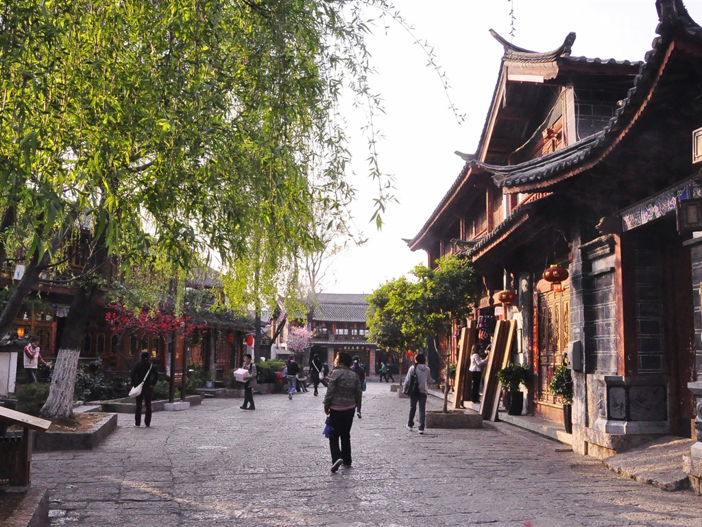 Lijiang ancient town atmosphere (2) (old Hong OK works) #3 - 1024x768