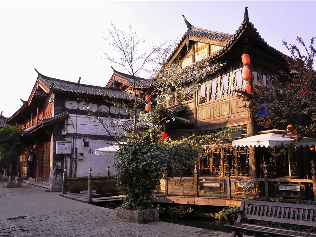 Lijiang ancient town atmosphere (2) (old Hong OK works) #5 - 1024x768