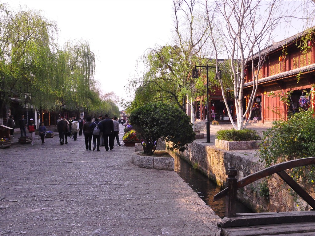 Lijiang ancient town atmosphere (2) (old Hong OK works) #8 - 1024x768