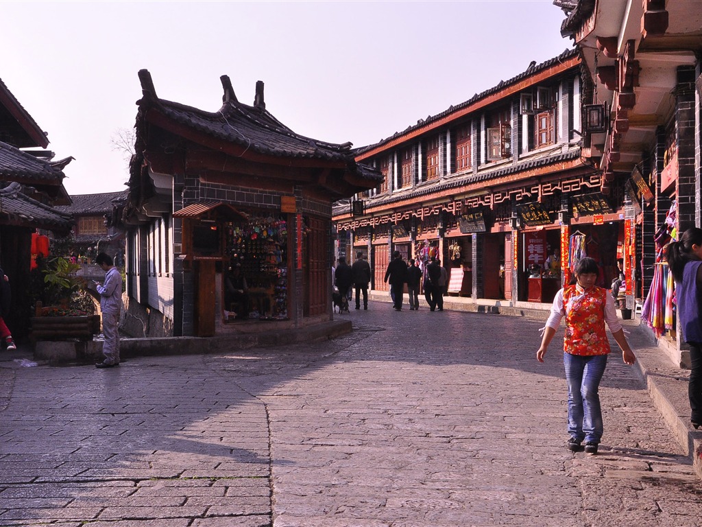 Lijiang ancient town atmosphere (2) (old Hong OK works) #9 - 1024x768