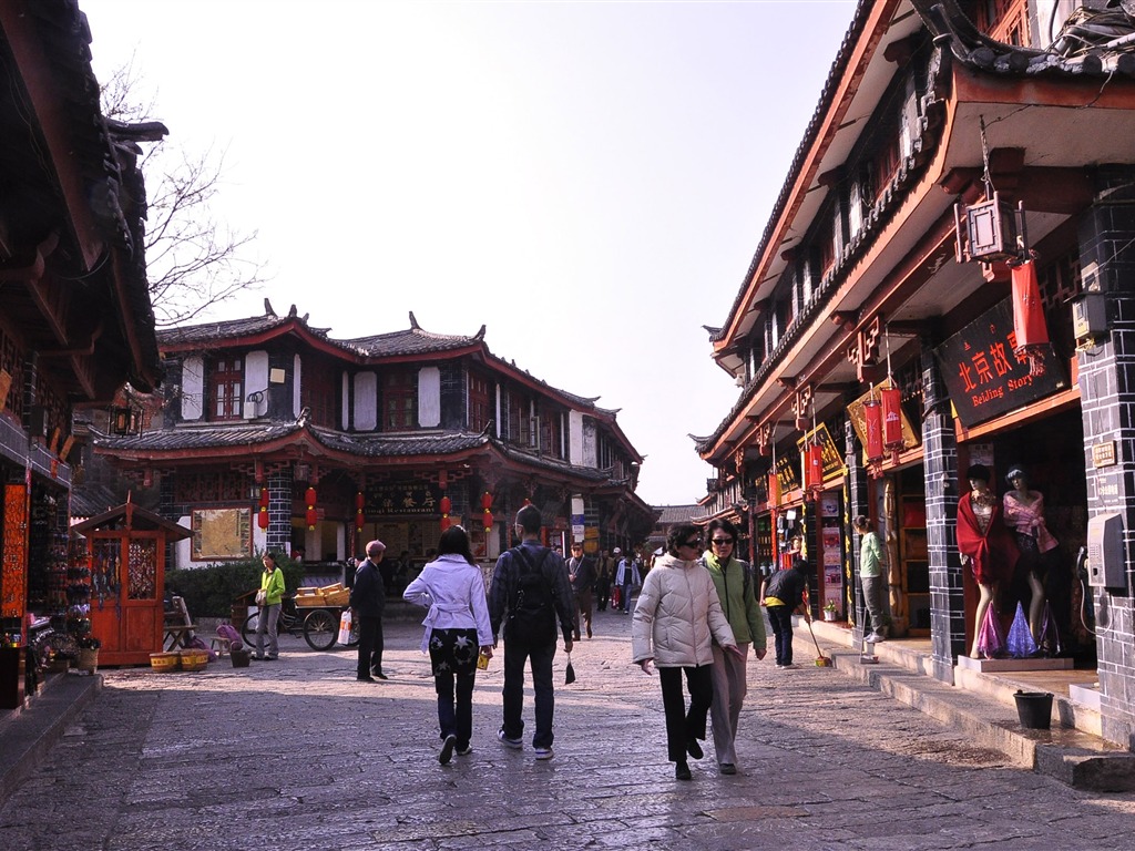 Lijiang ancient town atmosphere (2) (old Hong OK works) #10 - 1024x768