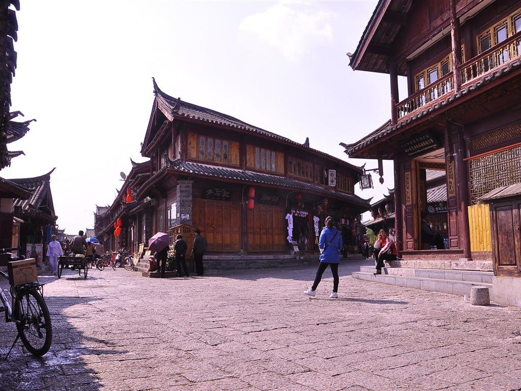 Lijiang ancient town atmosphere (2) (old Hong OK works) #14 - 1024x768