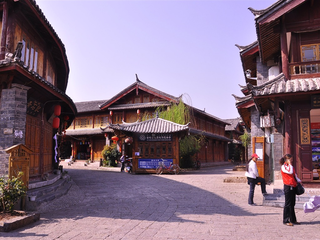 Lijiang ancient town atmosphere (2) (old Hong OK works) #15 - 1024x768