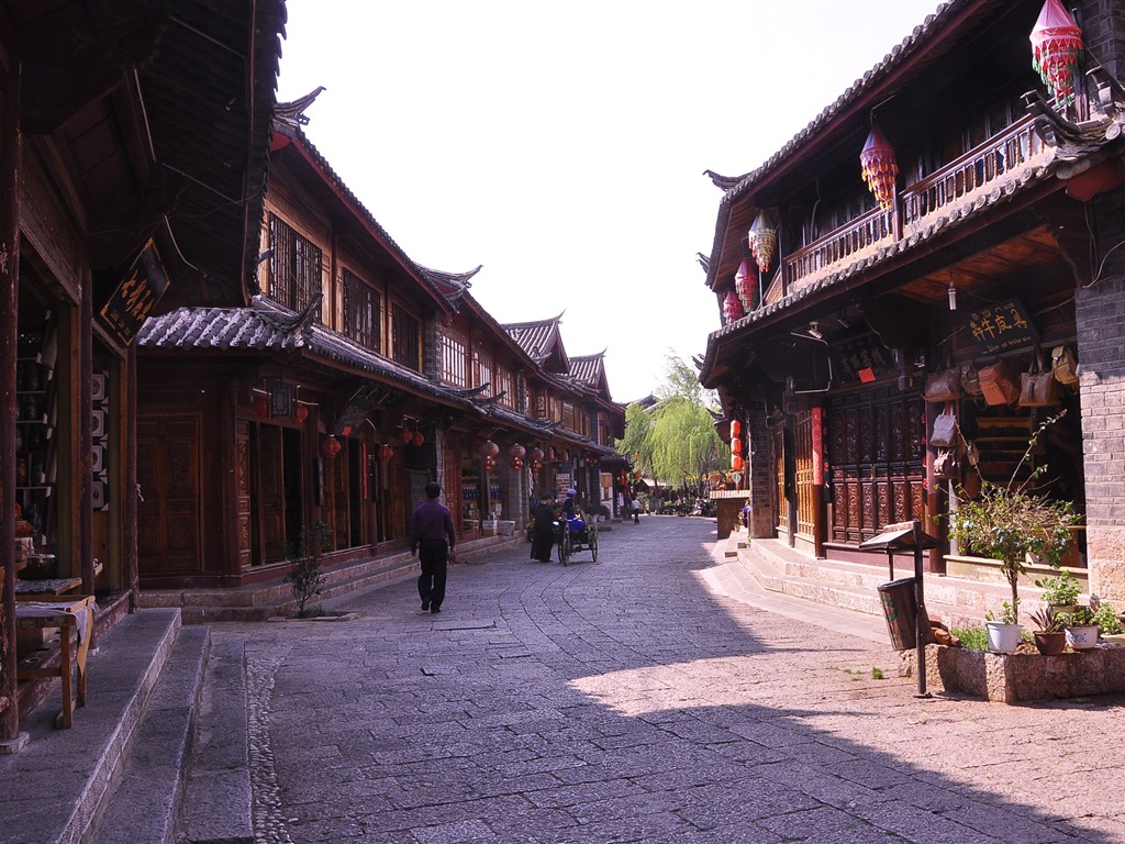 Lijiang ancient town atmosphere (2) (old Hong OK works) #16 - 1024x768