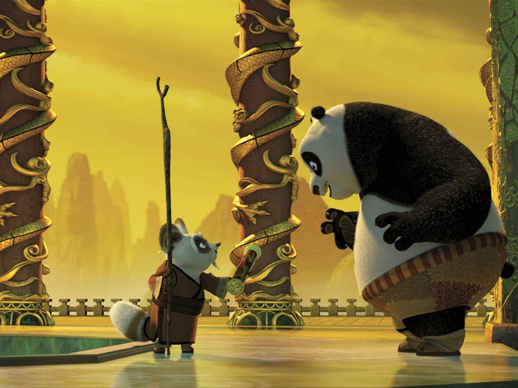 Kung Fu Panda 功夫熊貓 高清壁紙 #13 - 1024x768