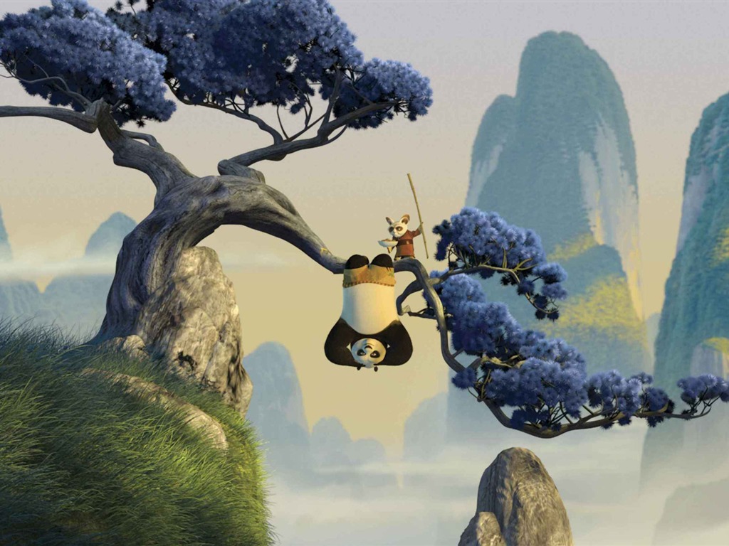 Kung Fu Panda 功夫熊貓 高清壁紙 #15 - 1024x768