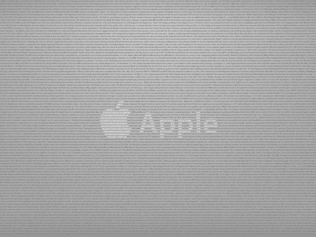 tema de fondo de pantalla de Apple álbum (31) #5 - 1024x768