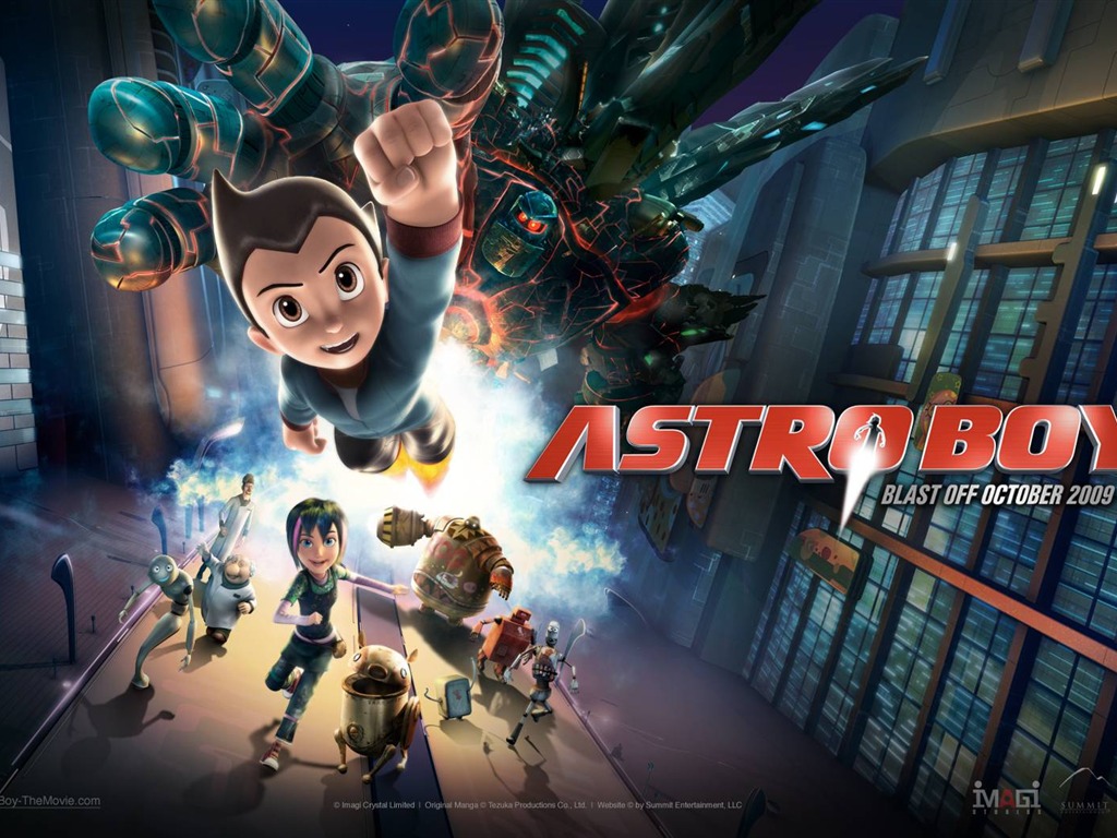 Astro Boy 铁臂阿童木 高清壁纸27 - 1024x768