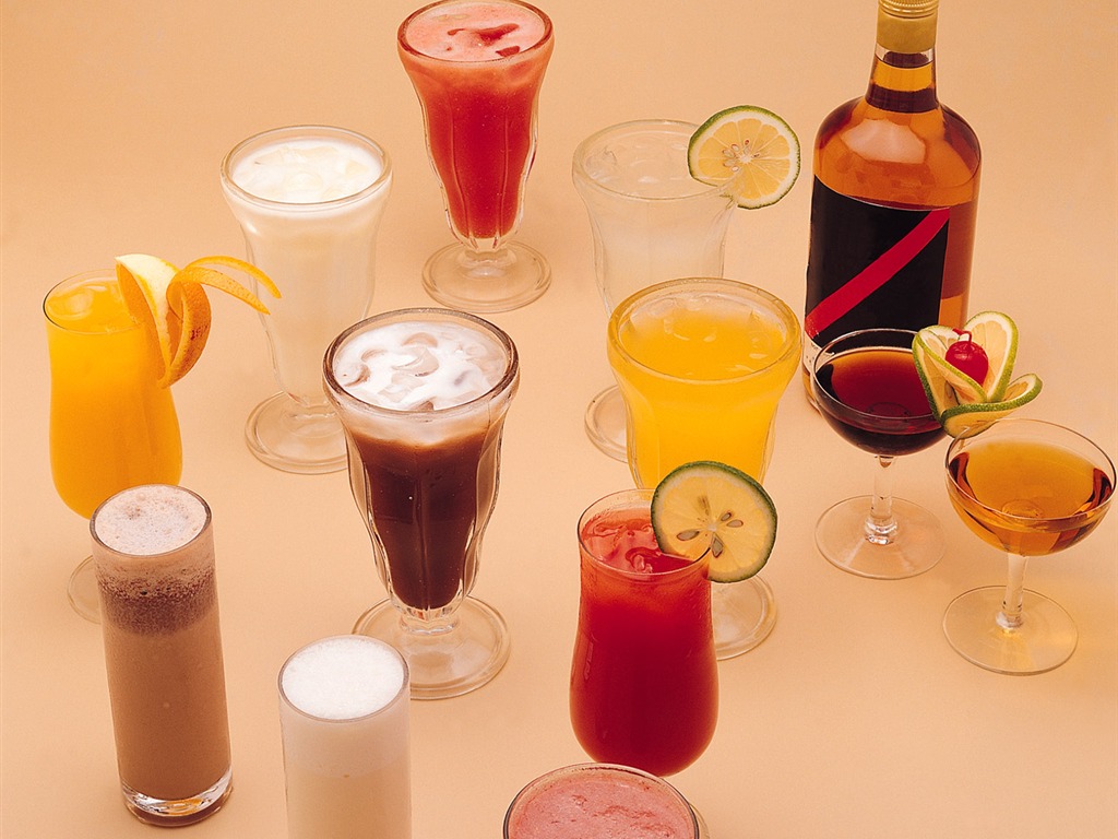 Drinks wallpaper (7) #15 - 1024x768