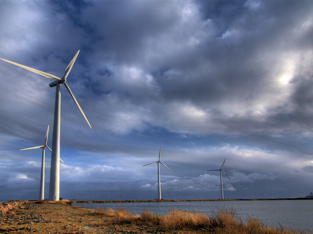 Wind Power wallpaper (2) #8 - 1024x768