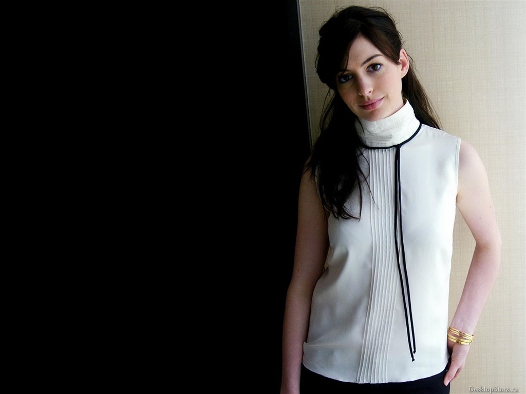 Anne Hathaway 安妮·海瑟薇美女壁紙 (2) #5 - 1024x768
