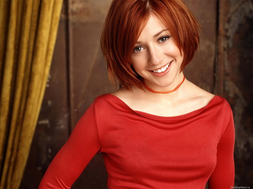 Alyson Hannigan beau fond d'écran #18 - 1024x768