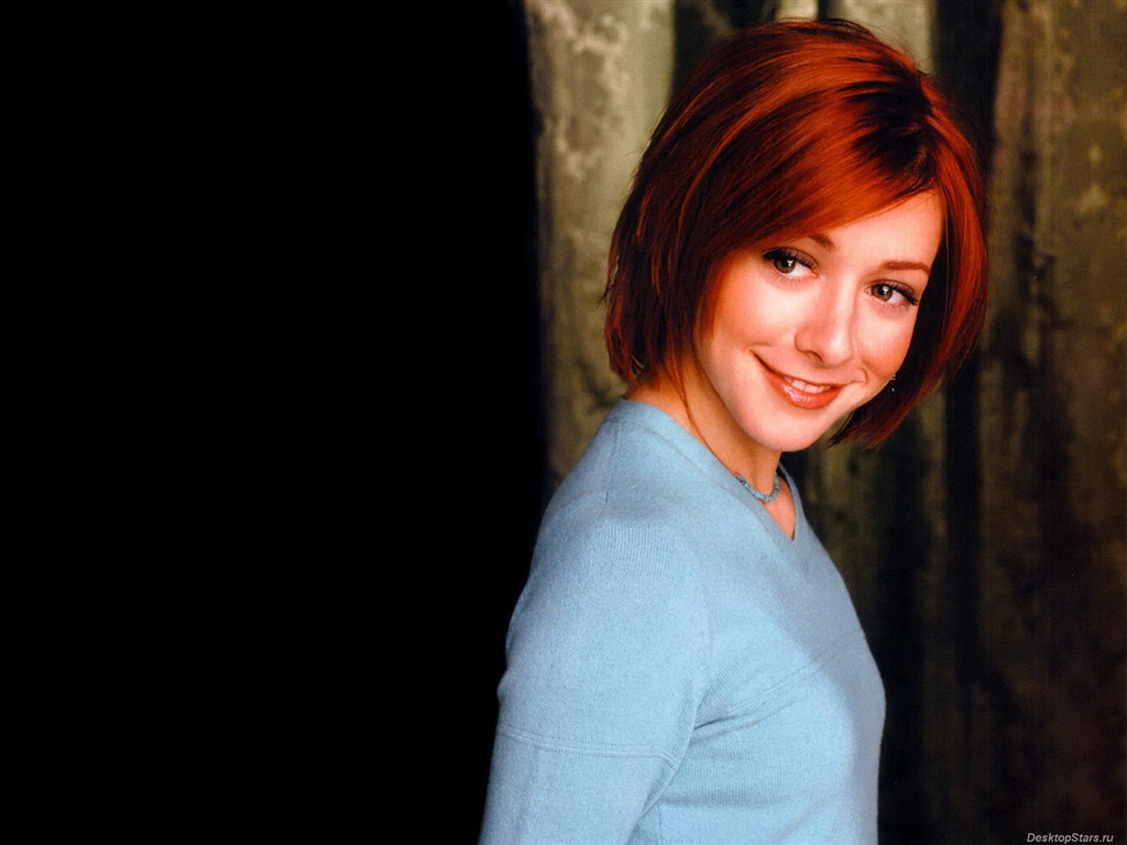 Alyson Hannigan beautiful wallpaper #24 - 1024x768